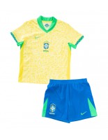 Brasilia Kotipaita Lasten Copa America 2024 Lyhythihainen (+ shortsit)
